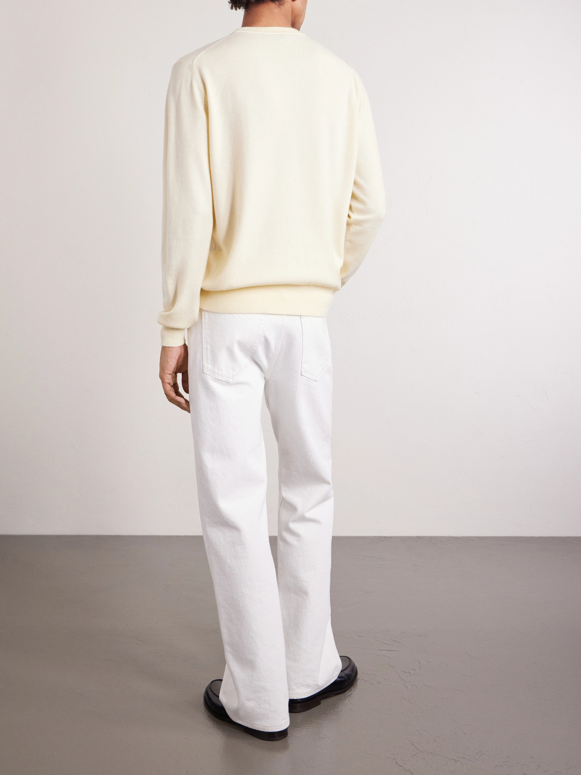 Slim-Fit Baby Cashmere Sweater