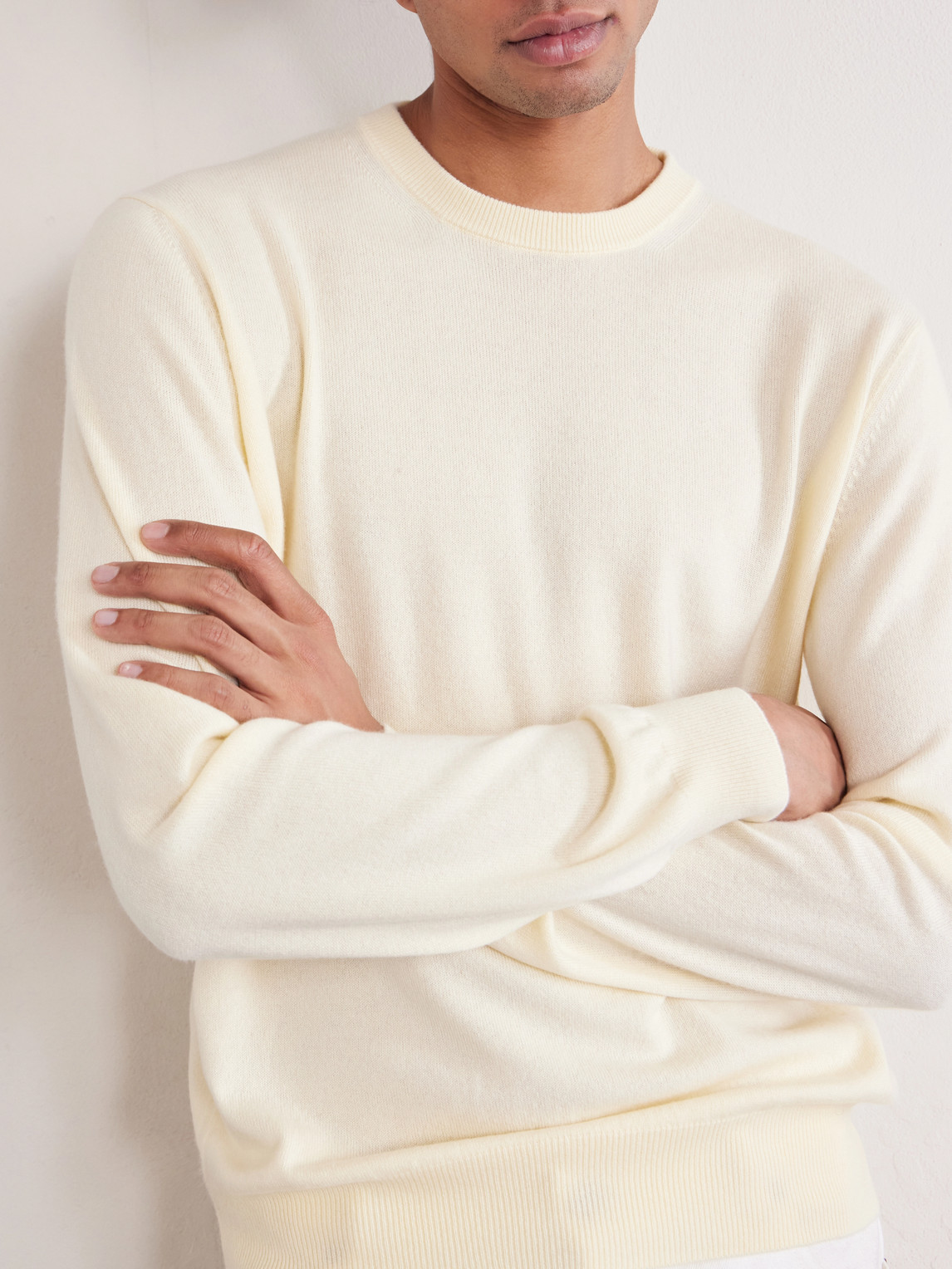 Slim-Fit Baby Cashmere Sweater