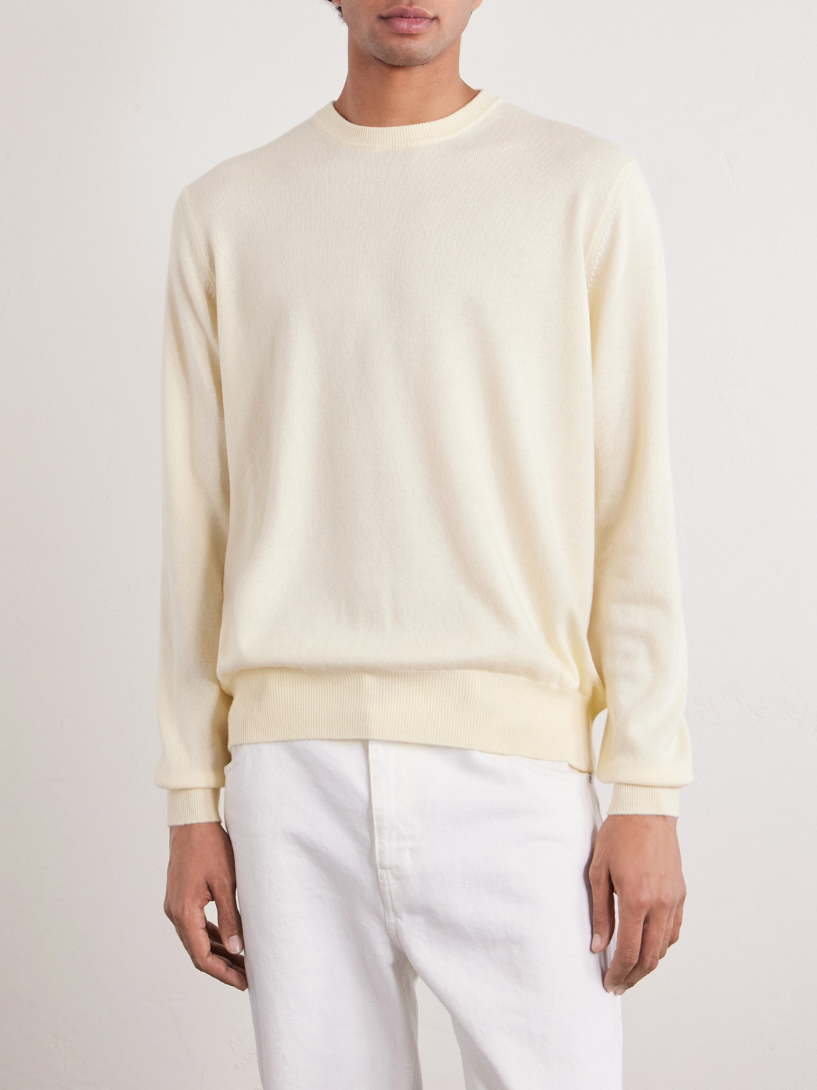 Slim-Fit Baby Cashmere Sweater