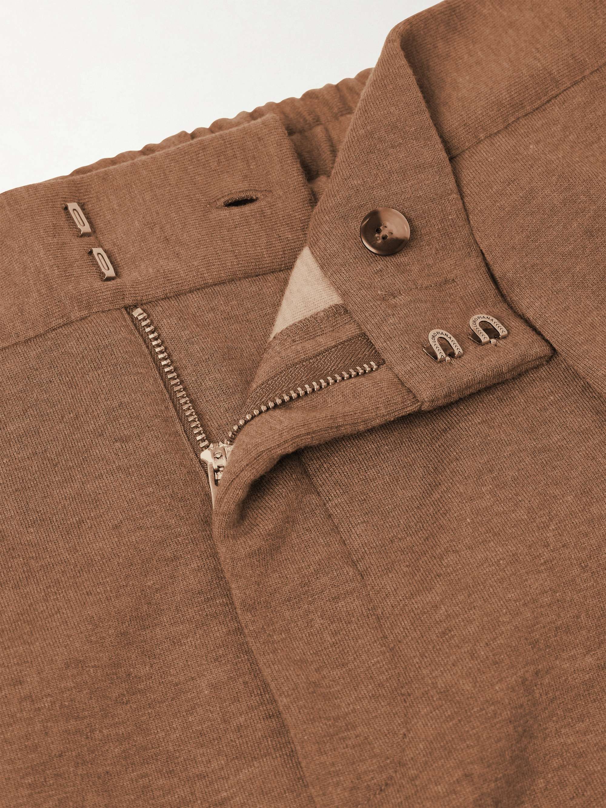 LORO PIANA Wide-Leg Wool and Cashmere-Blend Trousers for Men | MR