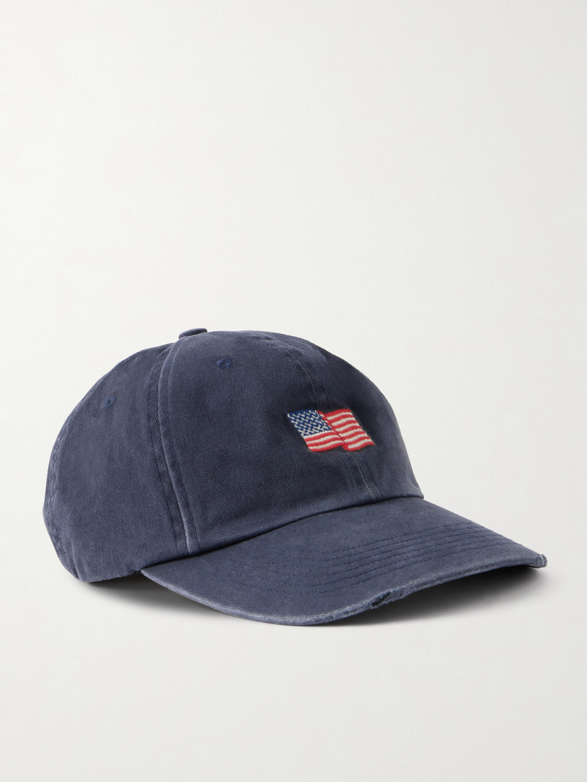 Cherry Los Angeles USA Logo-Embroidered Cotton-Twill Cap - Men