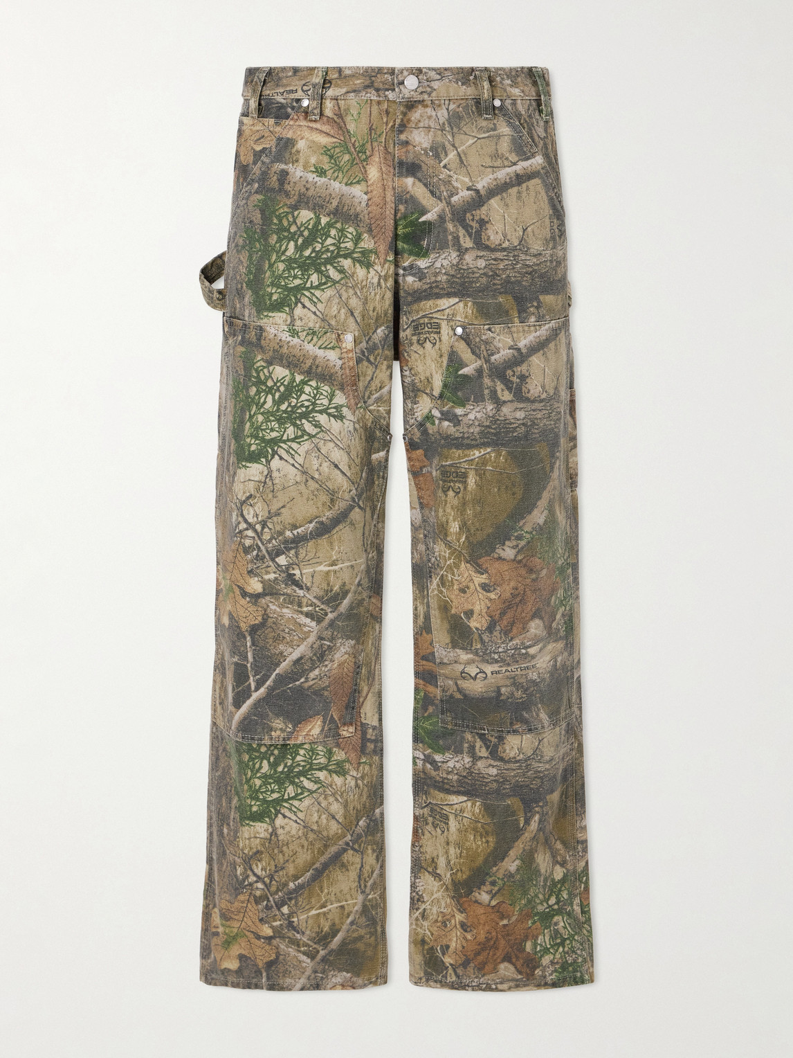 Cherry Los Angeles Wide-Leg Cotton-Canvas Trousers - Men