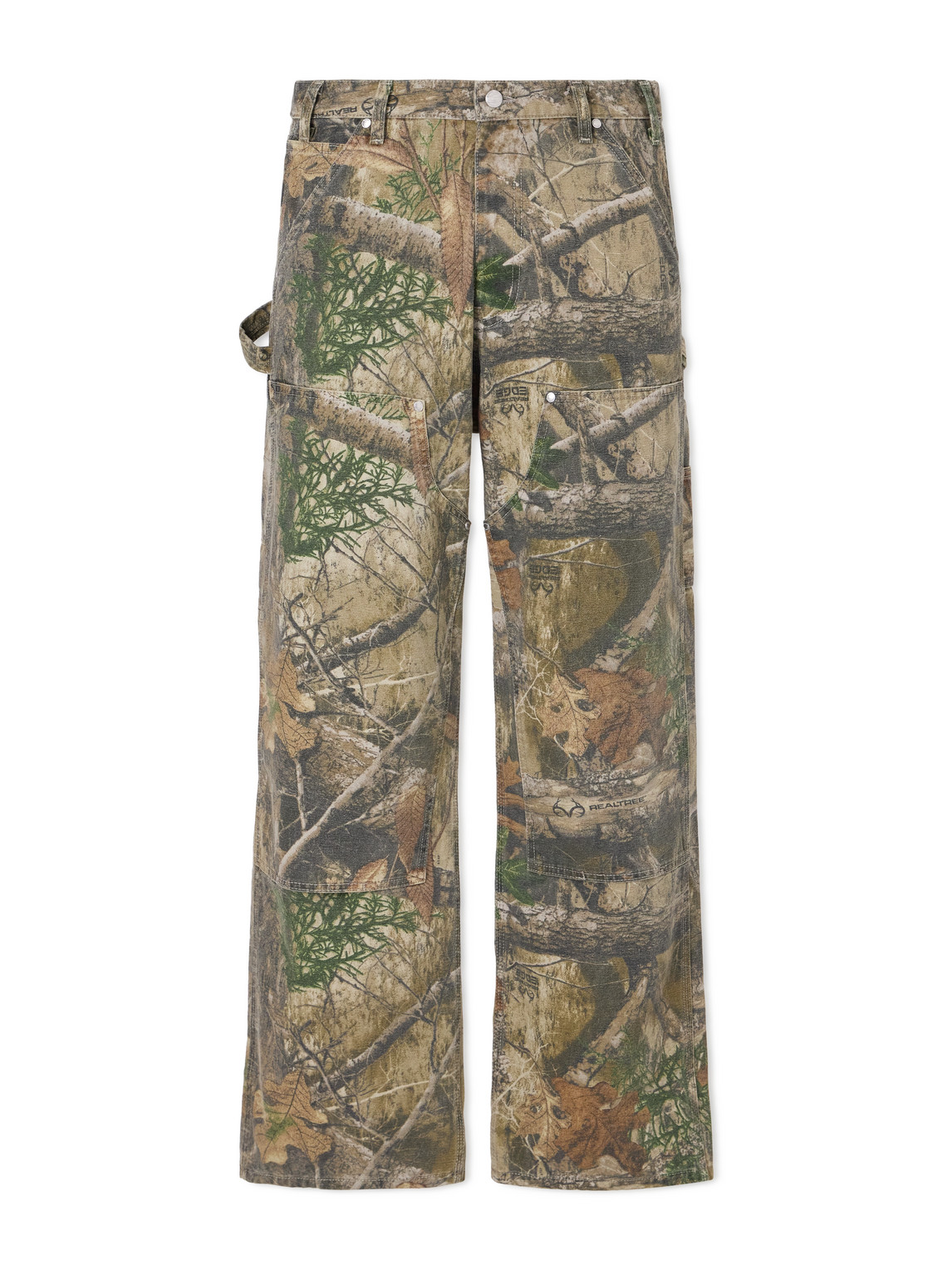 Cherry Los Angeles Wide-leg Cotton-canvas Trousers In Brown