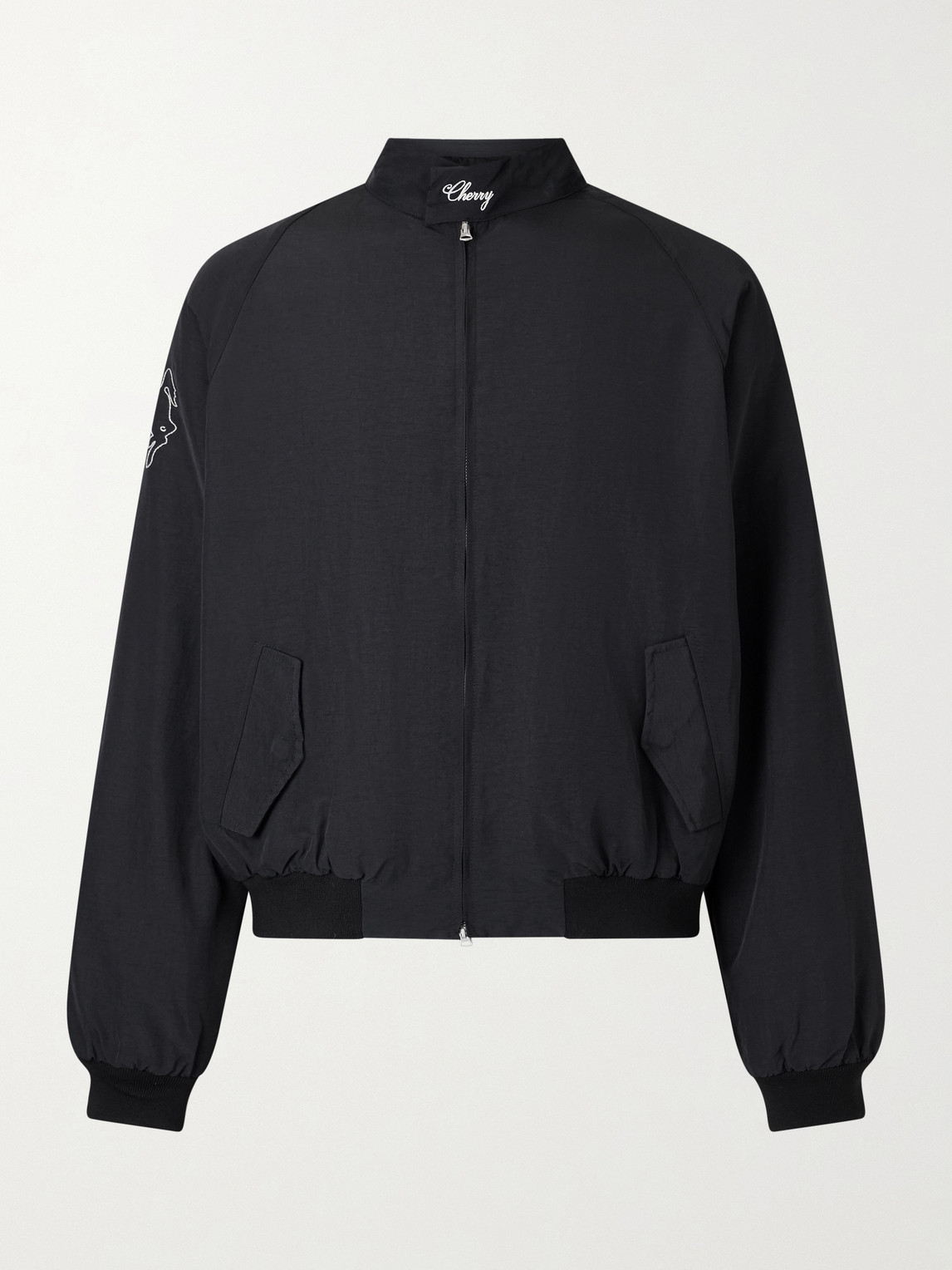 Cherry Los Angeles – Championship Embroidered Shell Bomber Jacket