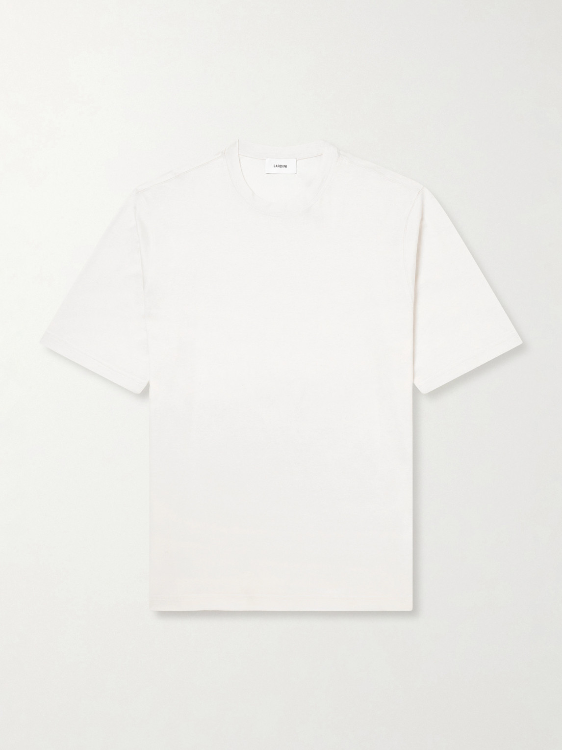 Lardini Cotton and Silk-Blend Jersey T-Shirt - Men