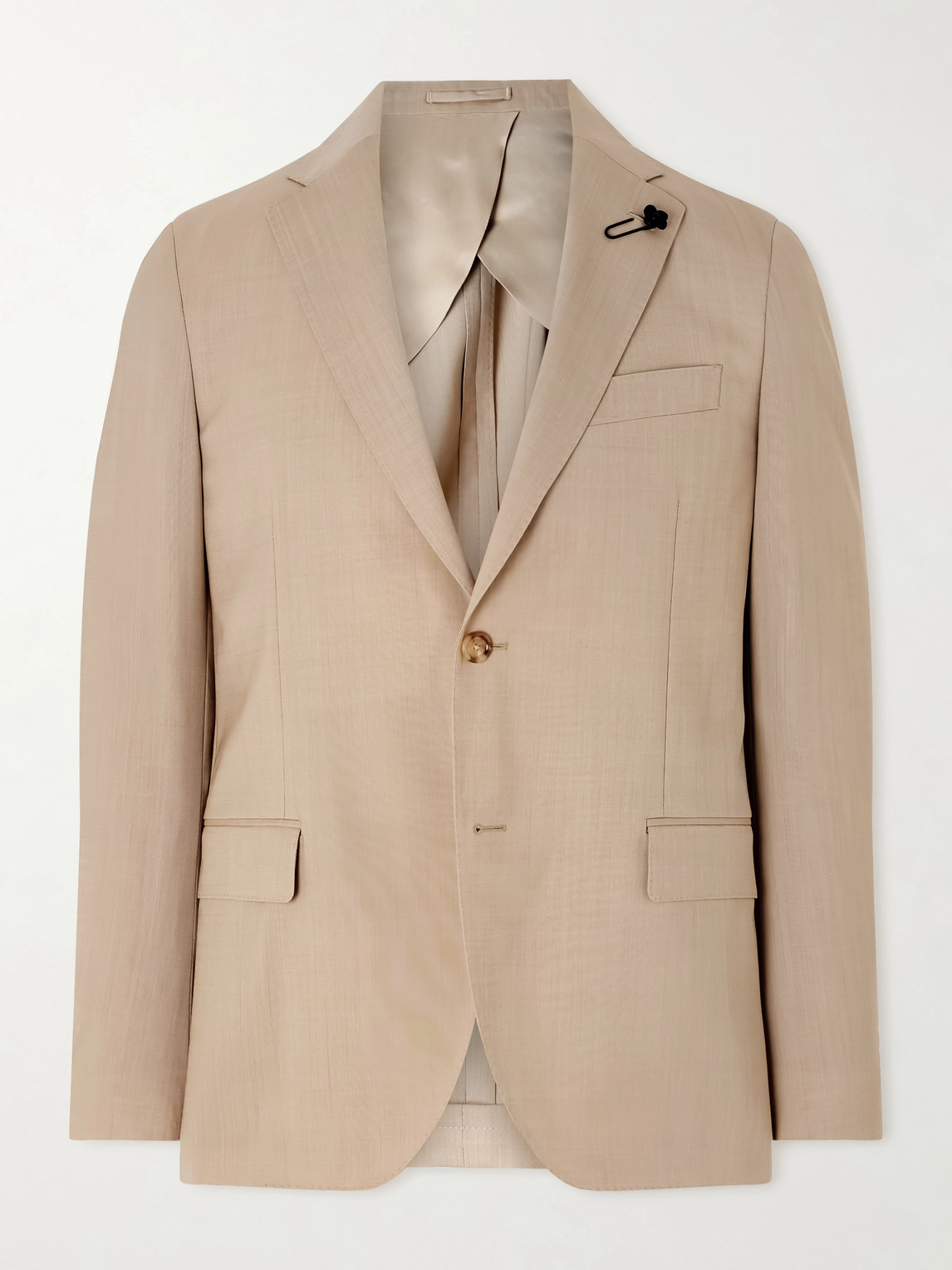Lardini Embellished Virgin Wool Suit Jacket IT 46