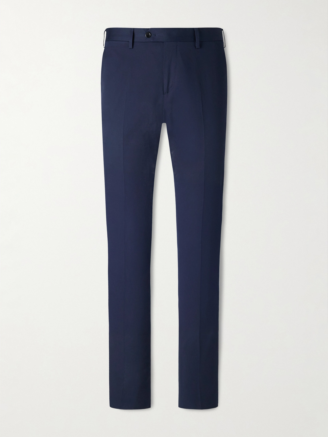 Lardini Tapered Cotton-Blend Twill Trousers - Men