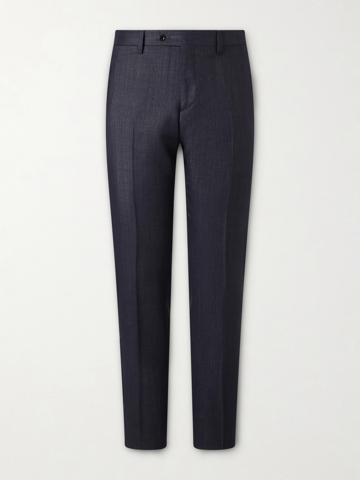 Lardini Tapered Woven Suit Trousers - Men
