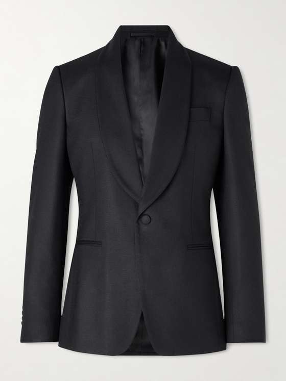 Lardini Soirée Virgin Wool-Blend Tuxedo Jacket