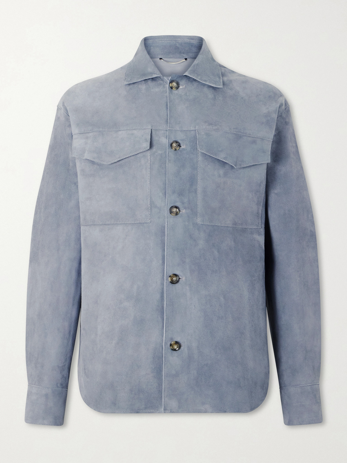 Lardini Suede Overshirt IT 46