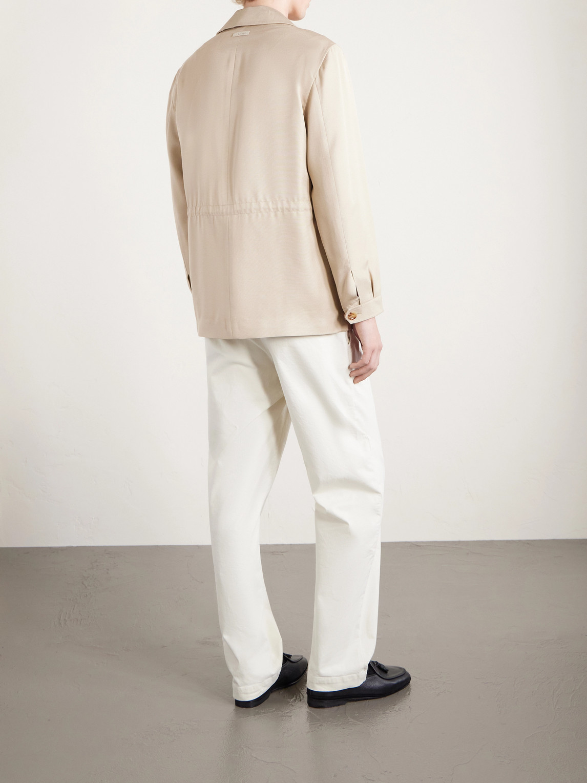  Lardini - Panosh Woven Field Jacket - Men - Neutrals - It 48 