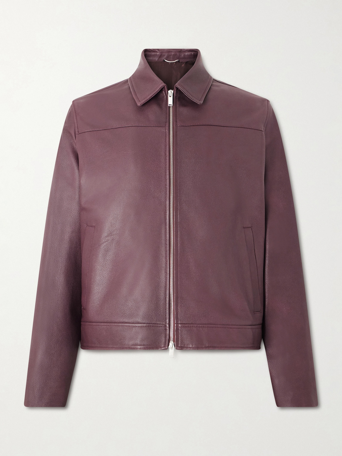 Lardini Pawoody Full-Grain Leather Jacket IT 52