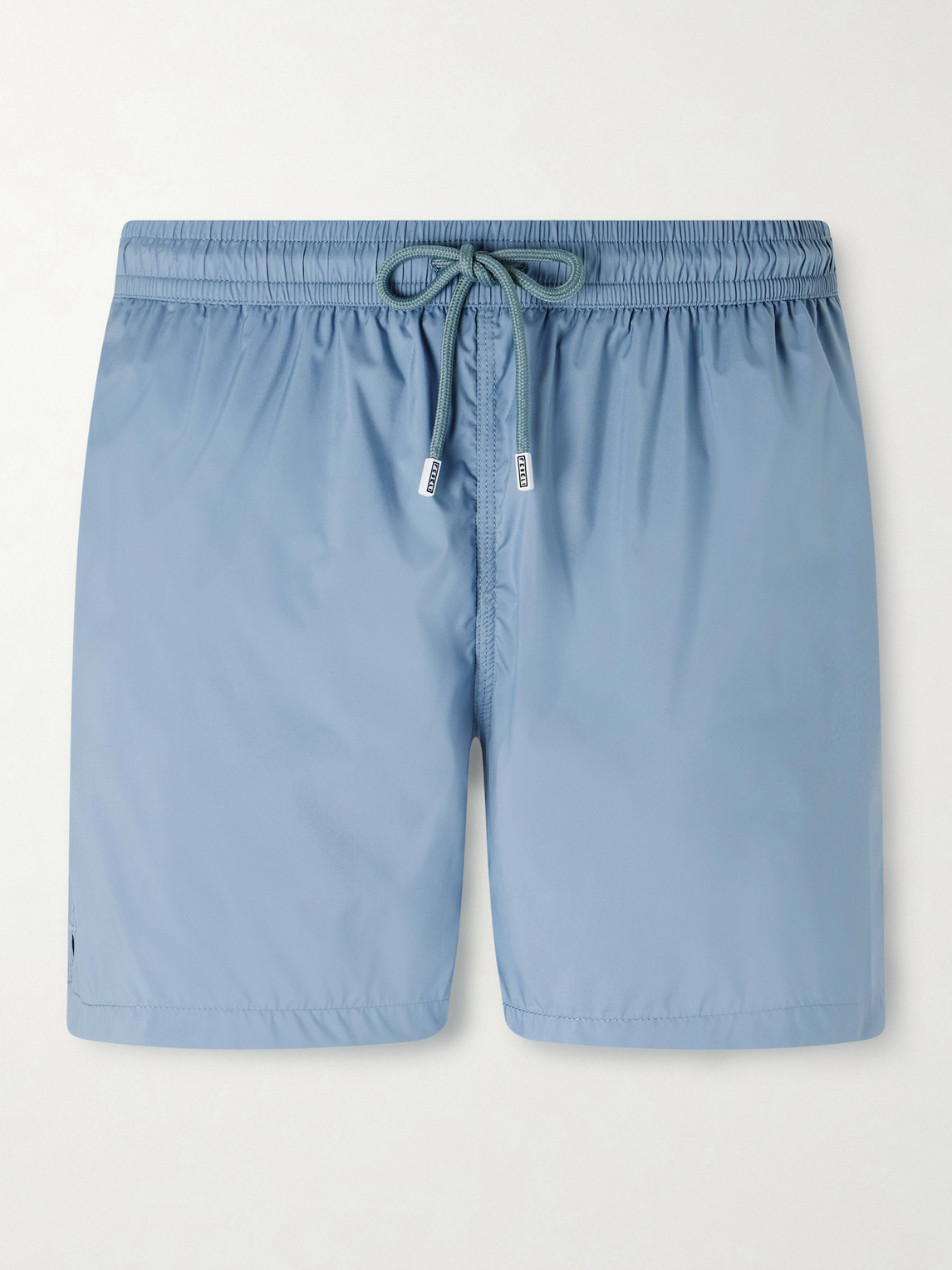 FEDELI – Madeira Airstop Straight-Leg Mid-Length Swim Shorts