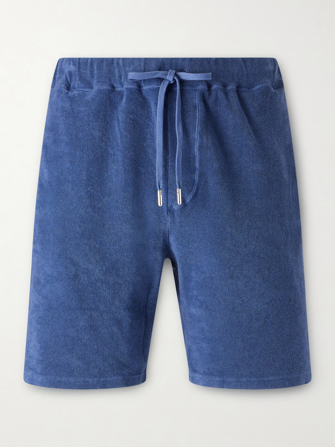 FEDELI lim-Fit Cotton-Terry Drawstring horts - Men