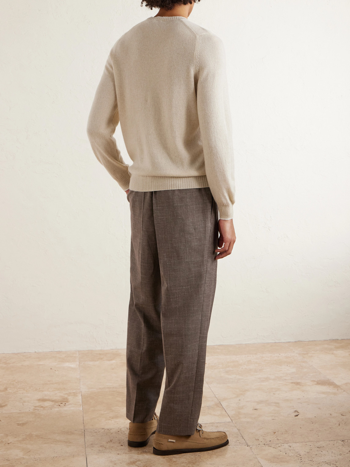  Fedeli - Argentina Persia Cashmere Sweater - Men - Neutrals - It 46 