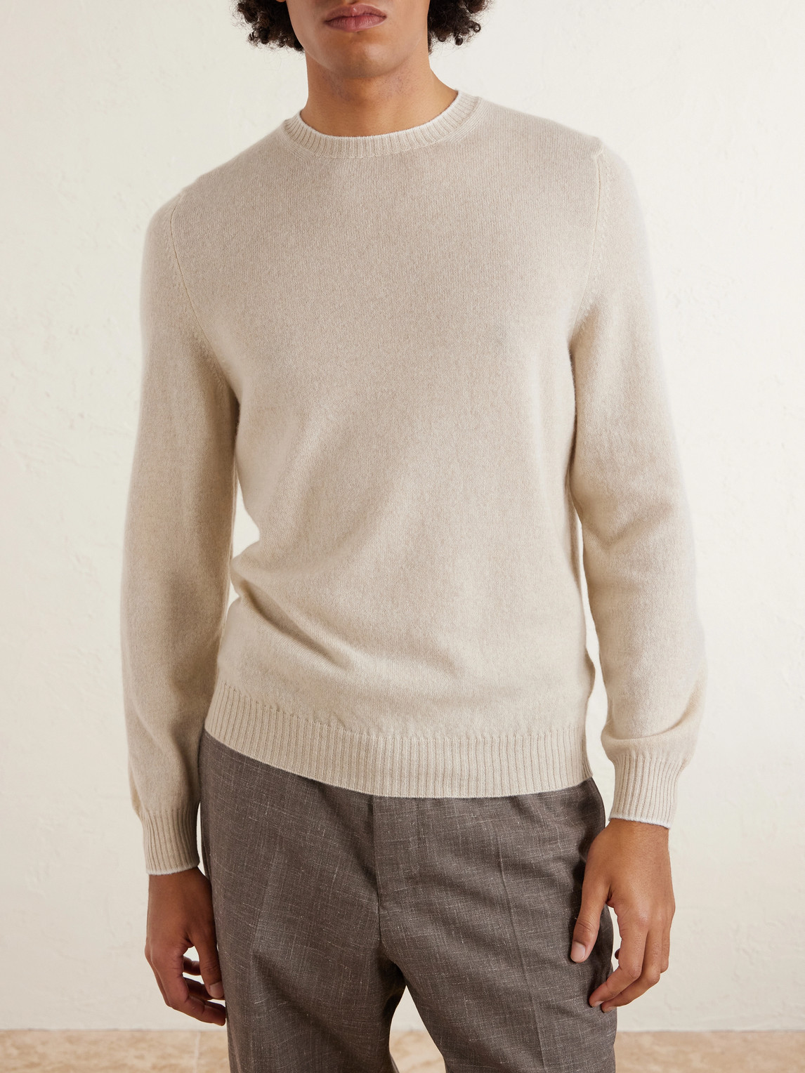  Fedeli - Argentina Persia Cashmere Sweater - Men - Neutrals - It 46 