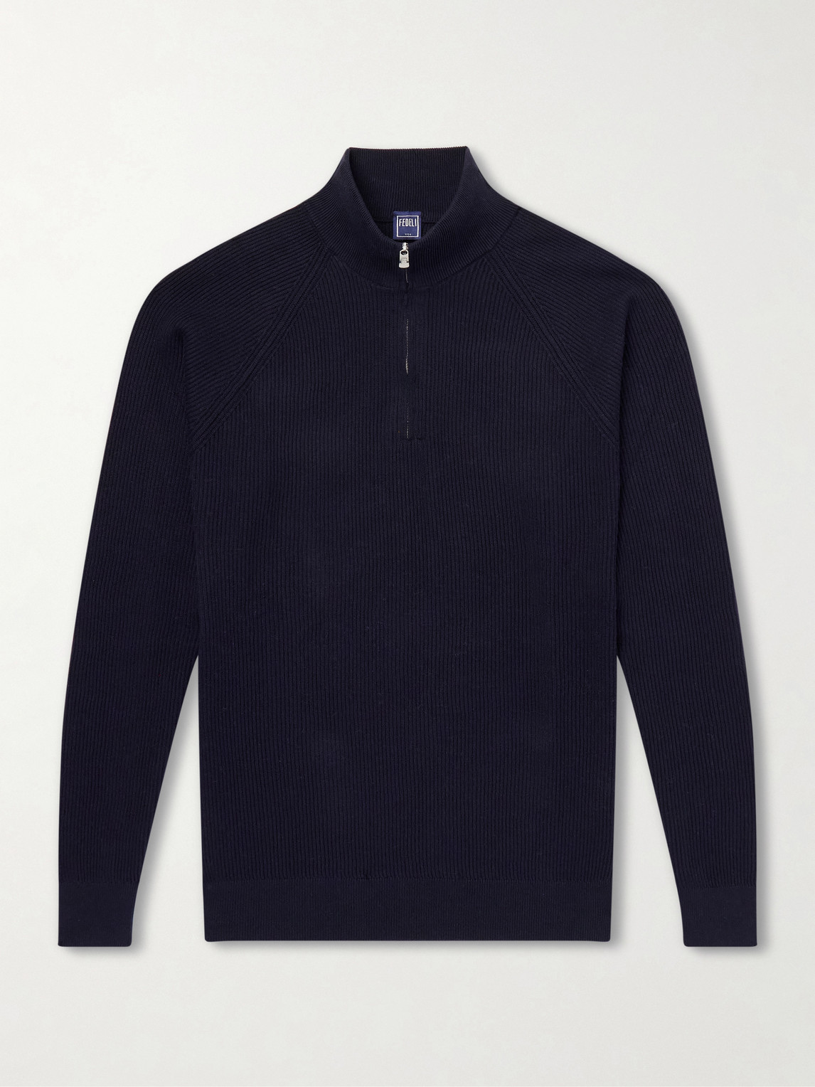 FEDELI – Paul Cotton Half-Zip Sweater