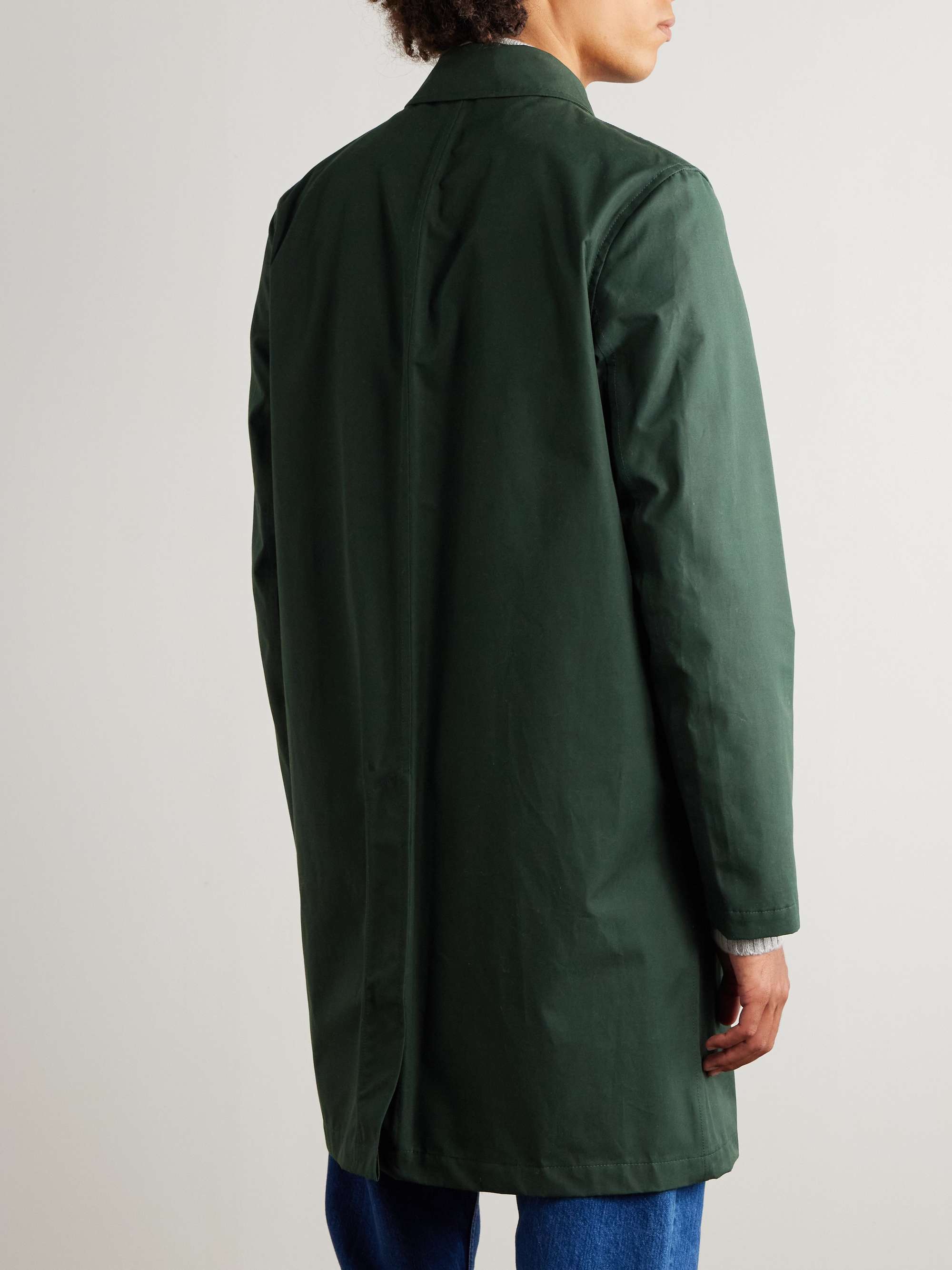 PRIVATE WHITE V.C. معطف للمطر Ventile من القطن