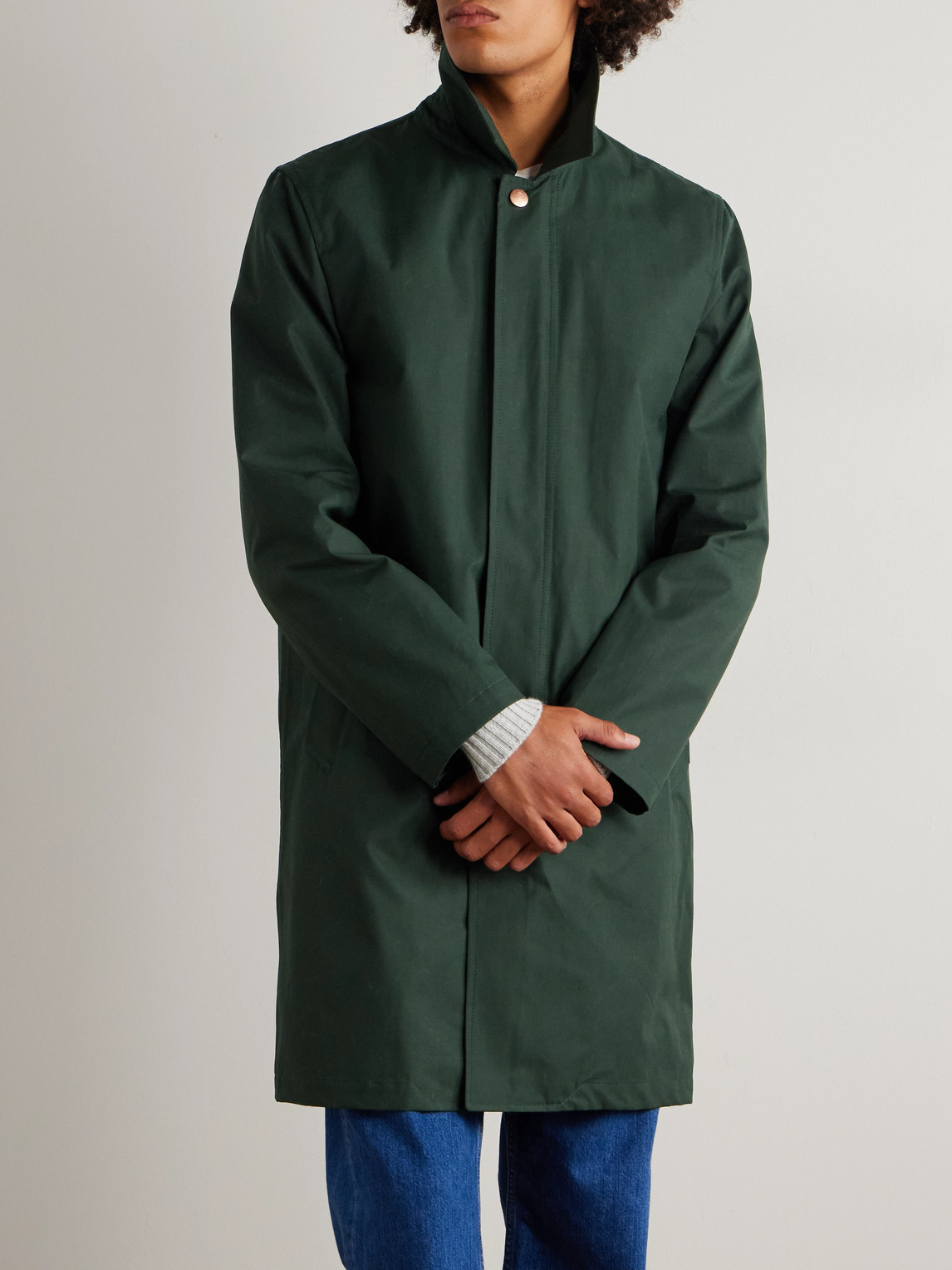  Private White V.c. - Jack's Cotton-shell Raincoat - Men - Green - 3 