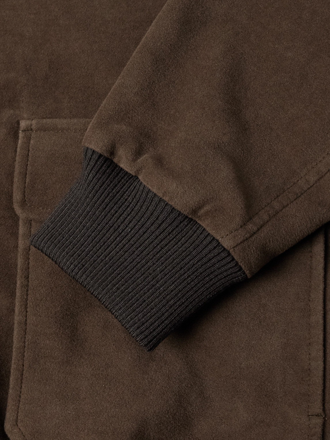 Private White V.c. The Moleskine Cotton-blend Jacket In Brown