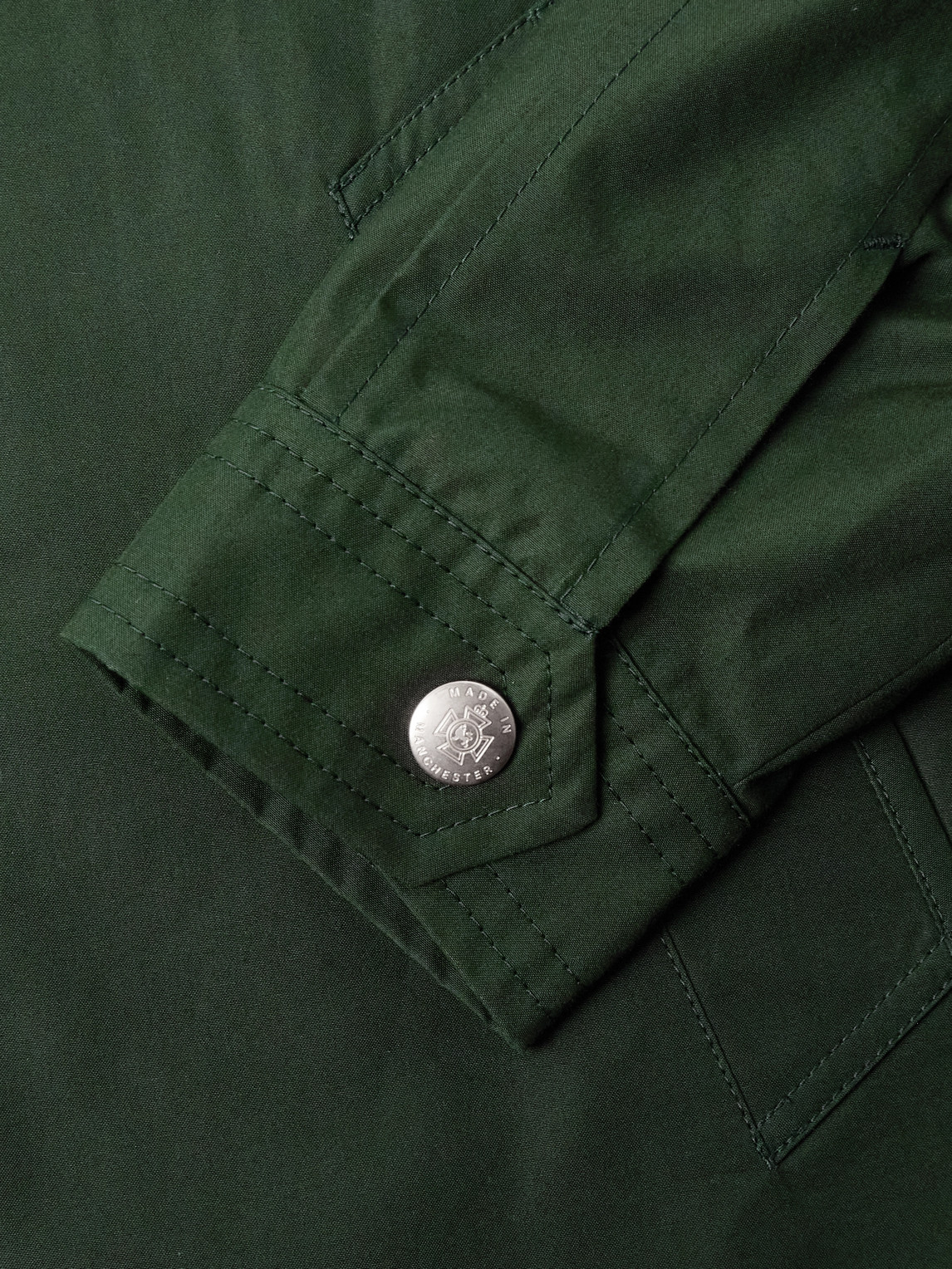 Private White V.c. Cotton-ventile Harrington Jacket In Green