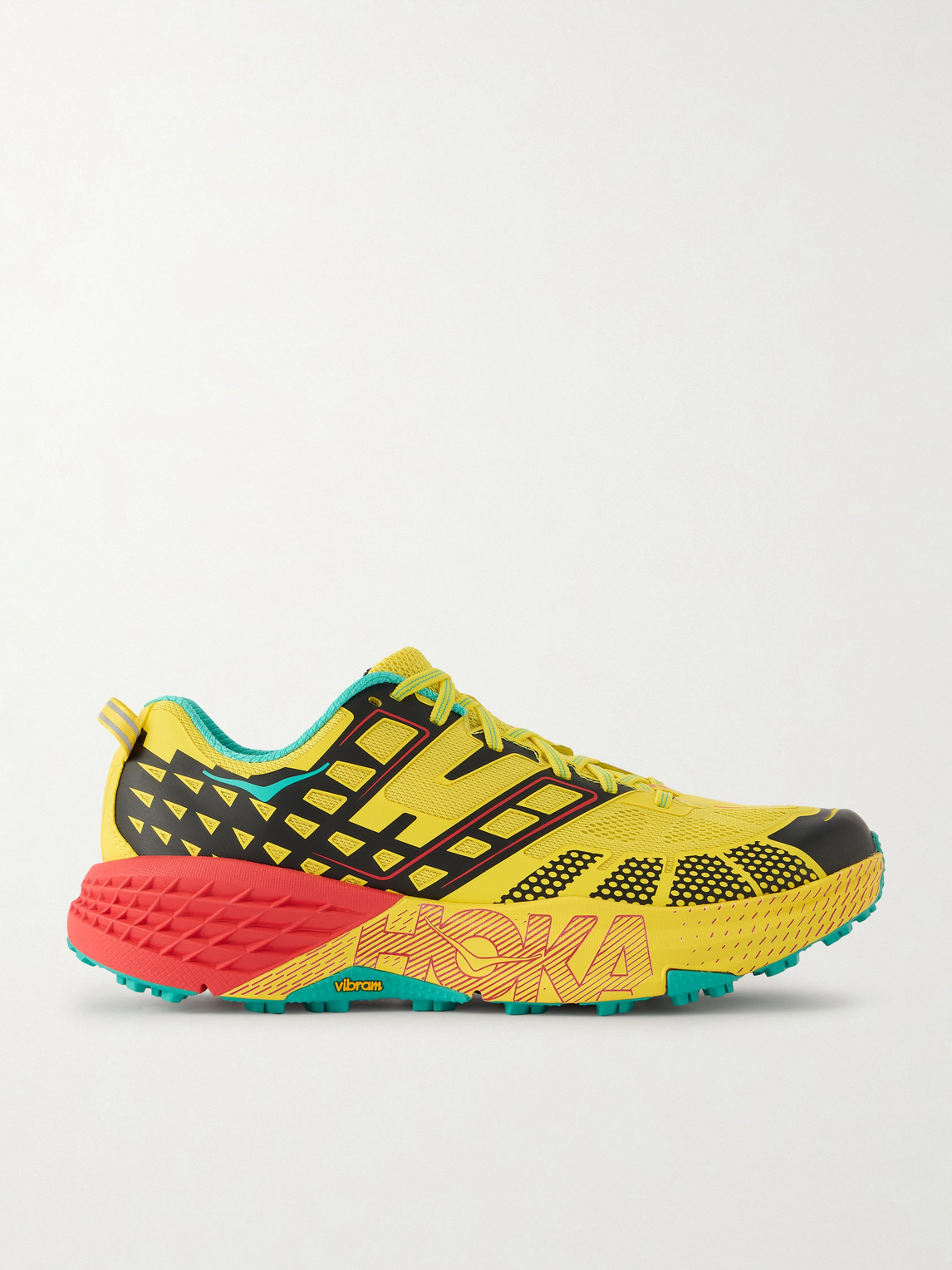 Hoka Speedgoat 2 Rubber and Ripstop-Trimmed Mesh Sneakers US 7