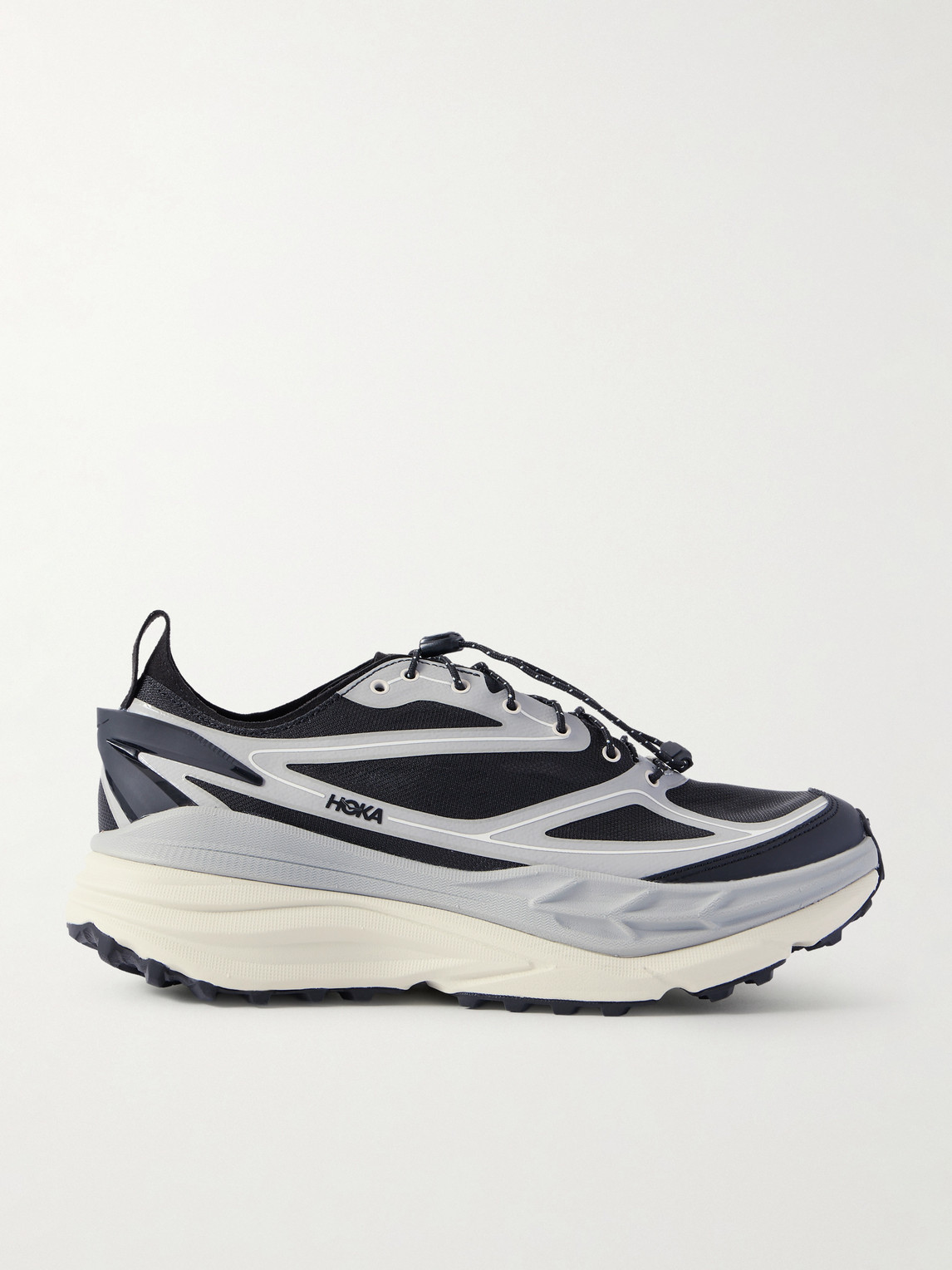 Hoka U Stinson One7 Rubber-Trimmed Mesh Running Sneakers US 9