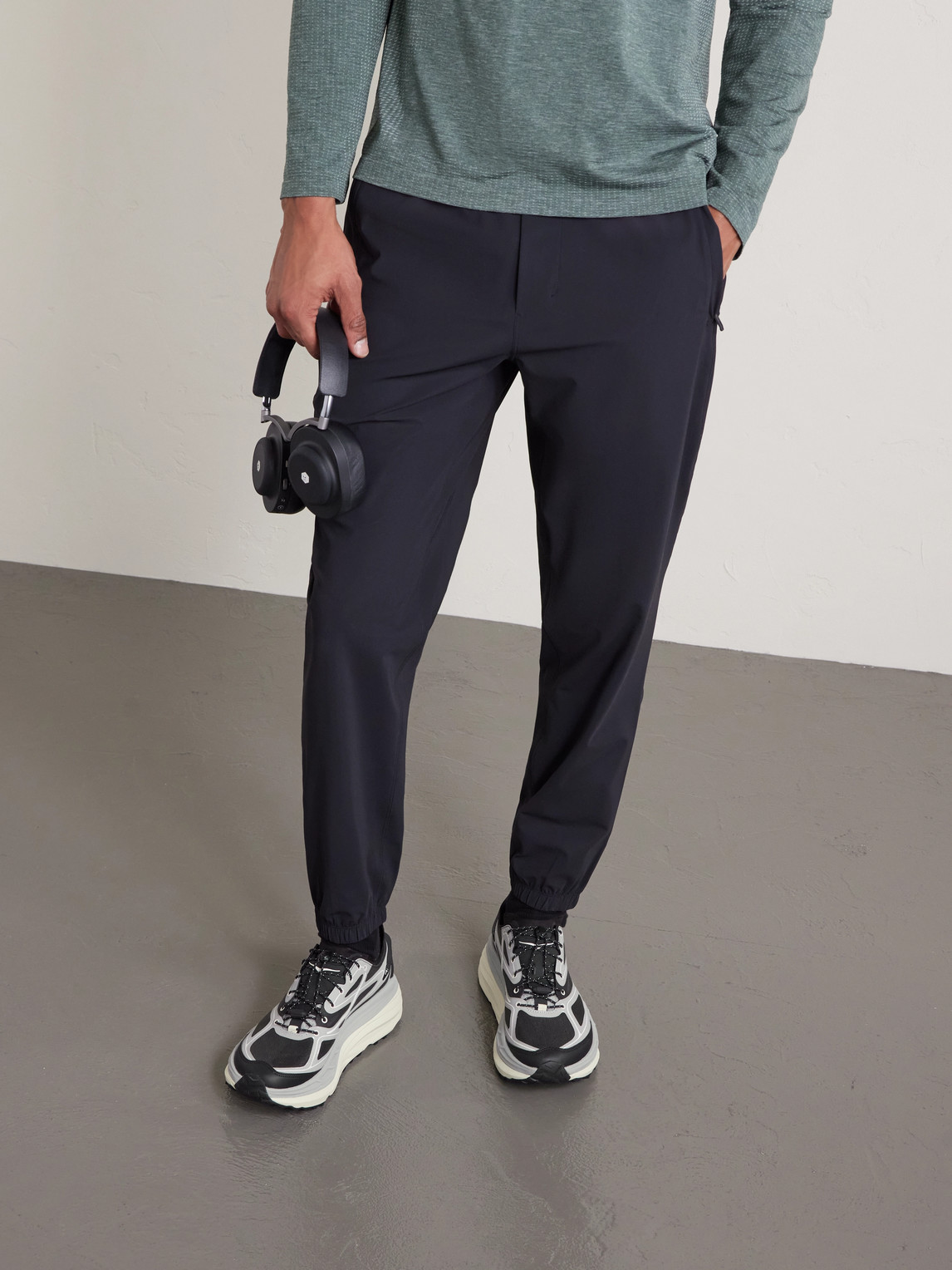 Hoka U Stinson One7 Rubber-Trimmed Mesh Running Sneakers US 10.5