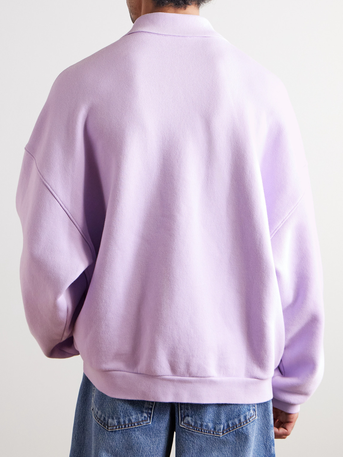 Pace Half-Zip Cotton-Jersey Sweatshirt