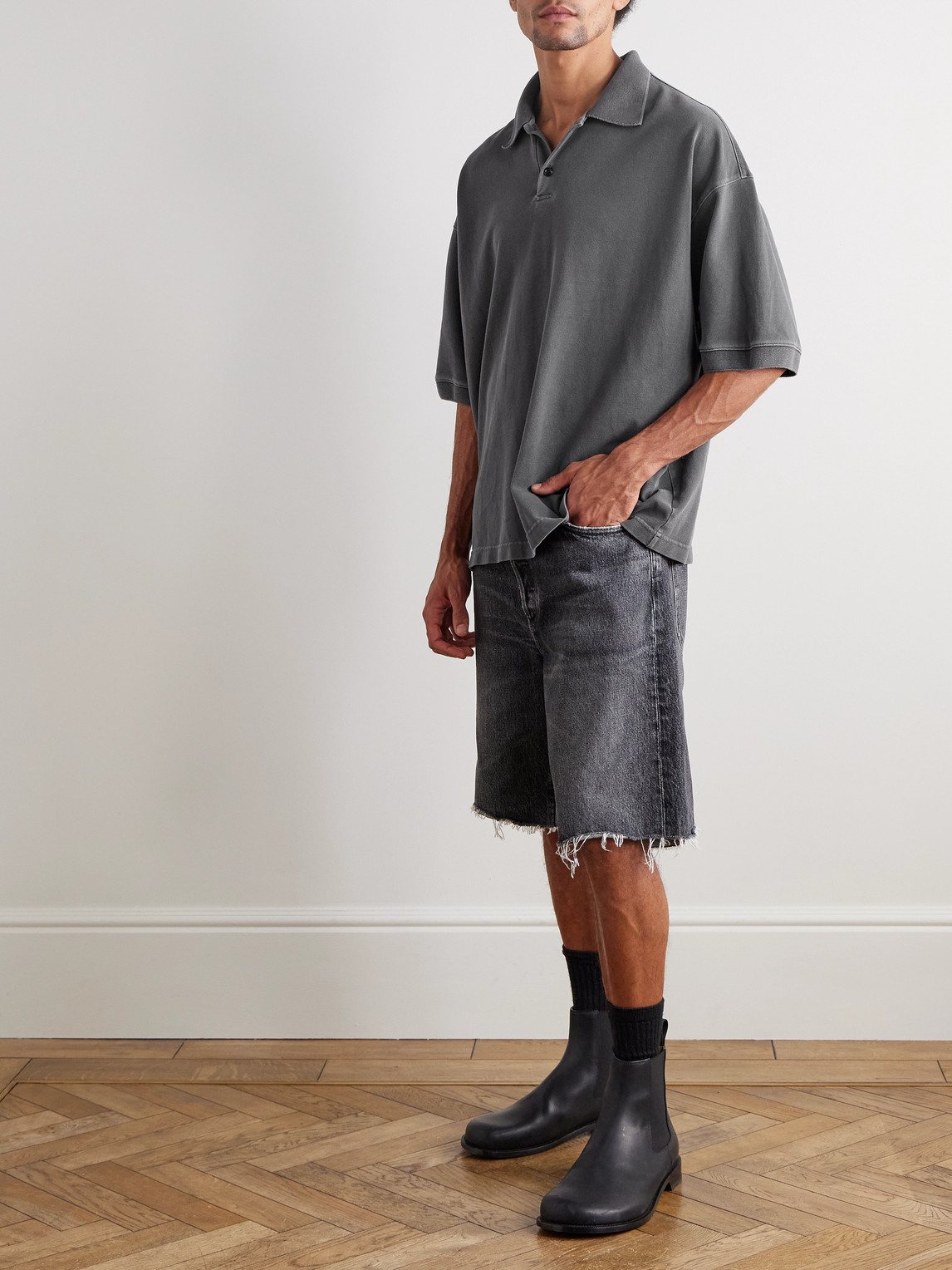 Curren Cotton-Jersey Polo Shirt