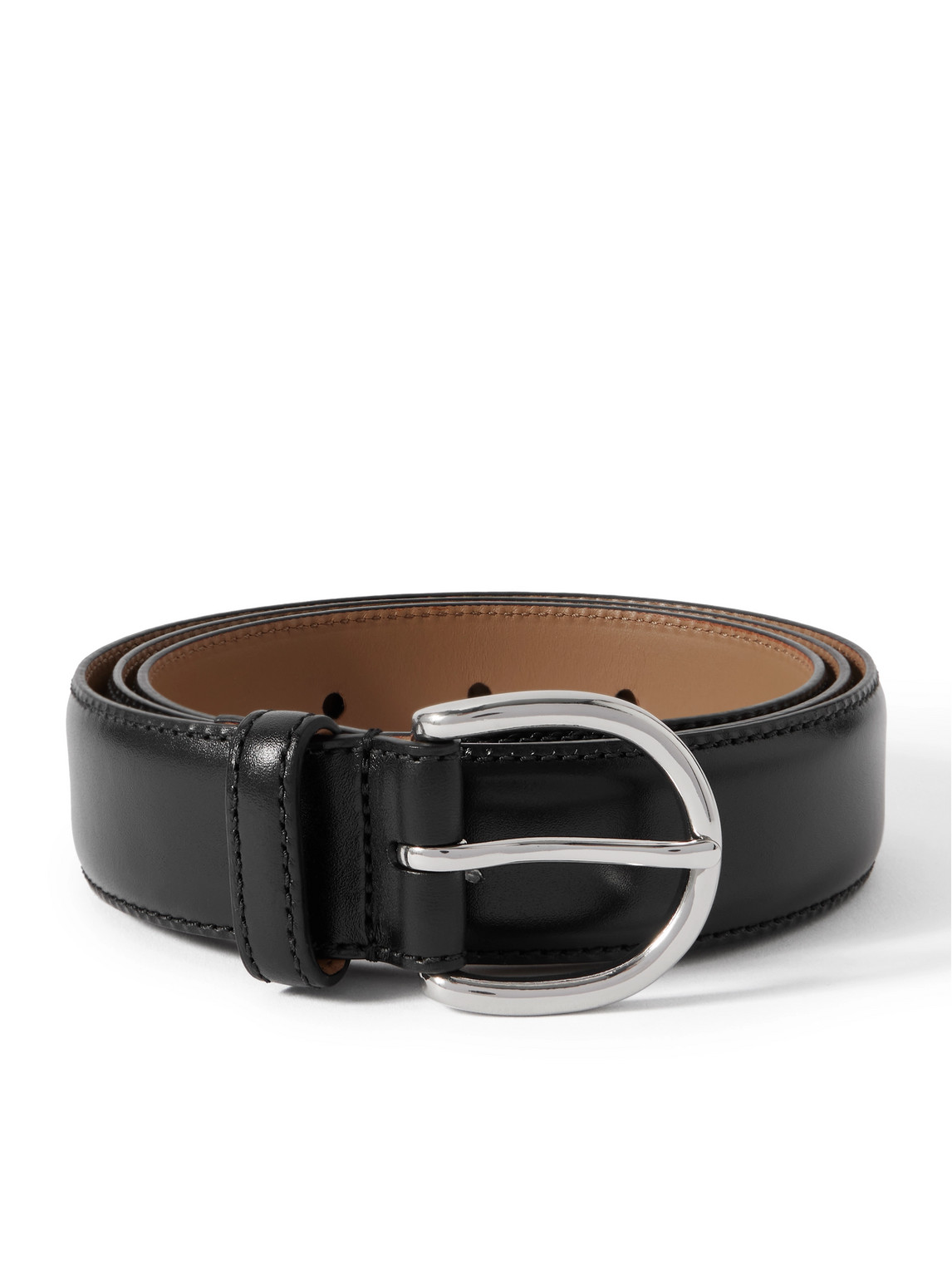Morjas The Belt 3cm Leather Belt In Black