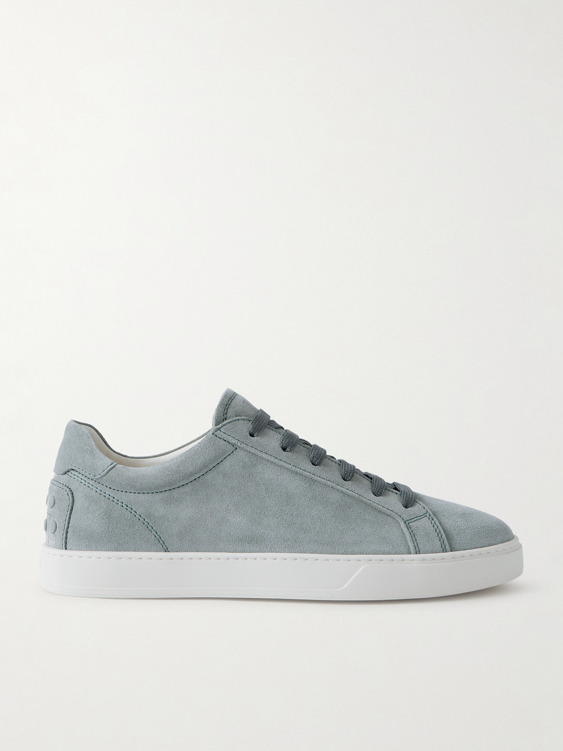 Tod’s – Allacciata Cassetta Rubber-Trimmed Suede Sneakers