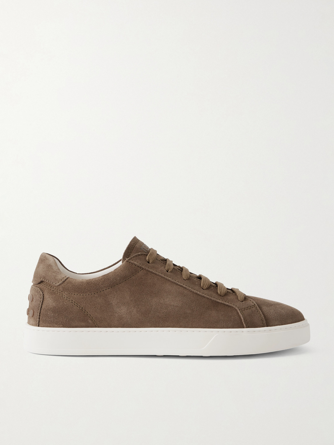 Tod’s – Allacciata Cassetta Rubber-Trimmed Suede Sneakers