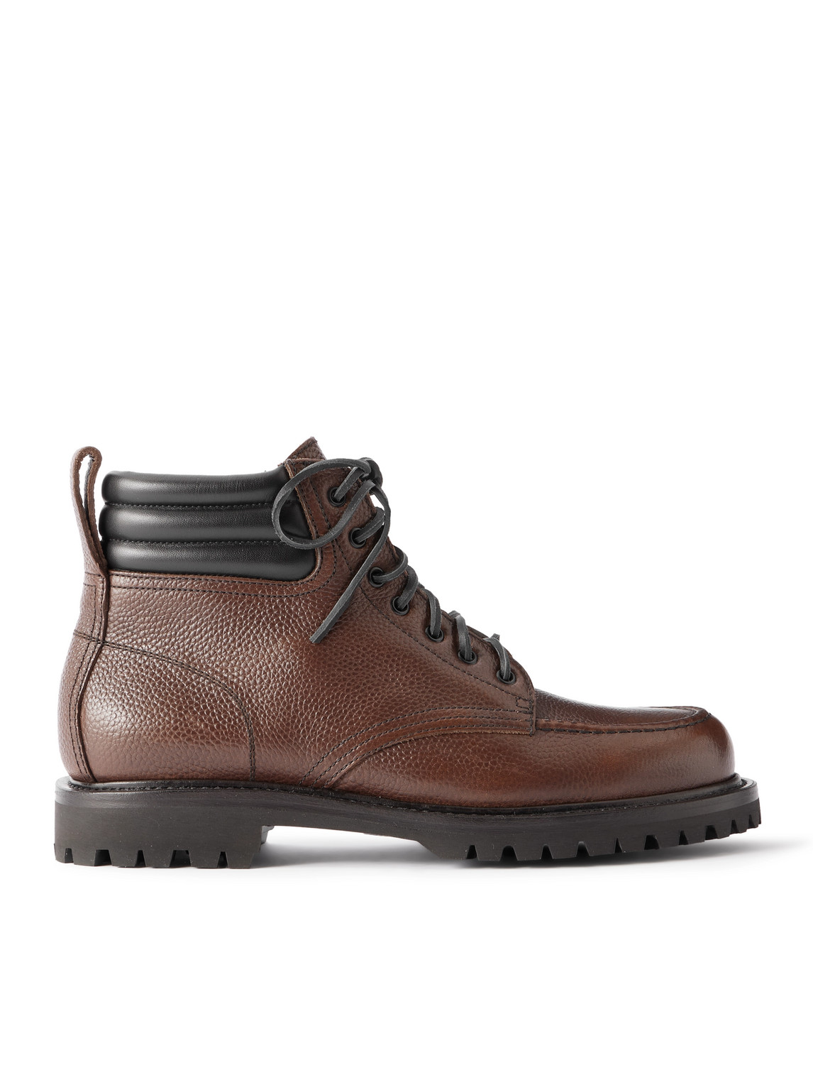 Yuketen Salvia Full-grain Leather Boots In Brown