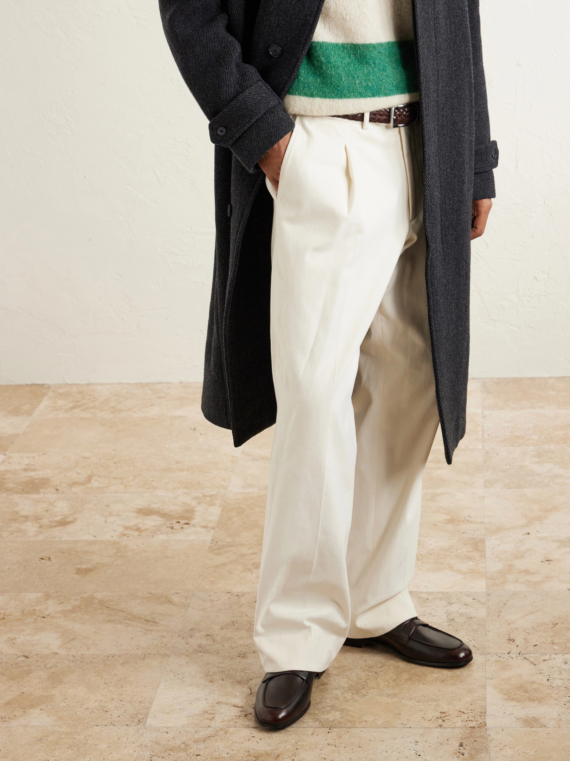 Milton Leather Penny Loafers