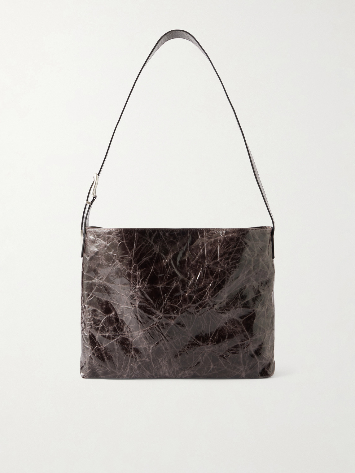 Ukanda Crinkled Leather Tote