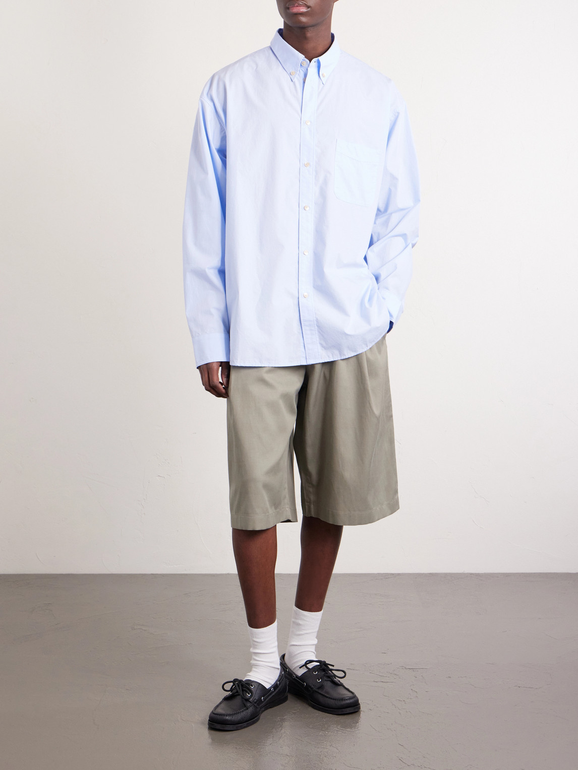 Banita Button-Down Cotton-Poplin Shirt