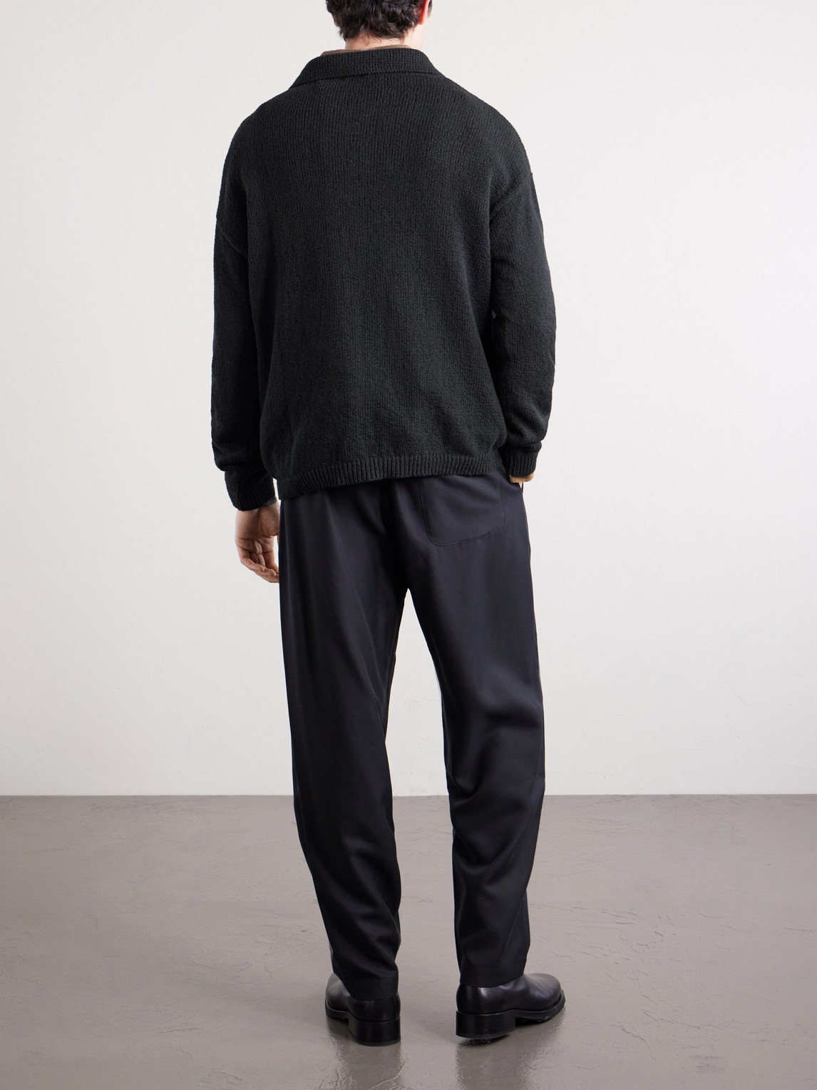 Marabou Knitted Organic Cotton Polo Shirt