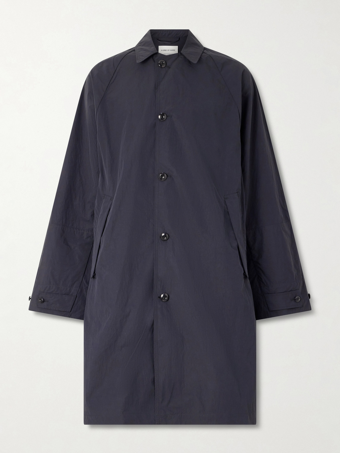 A Kind Of Guise Serrara Mac Recycled Taffeta Coat - Men