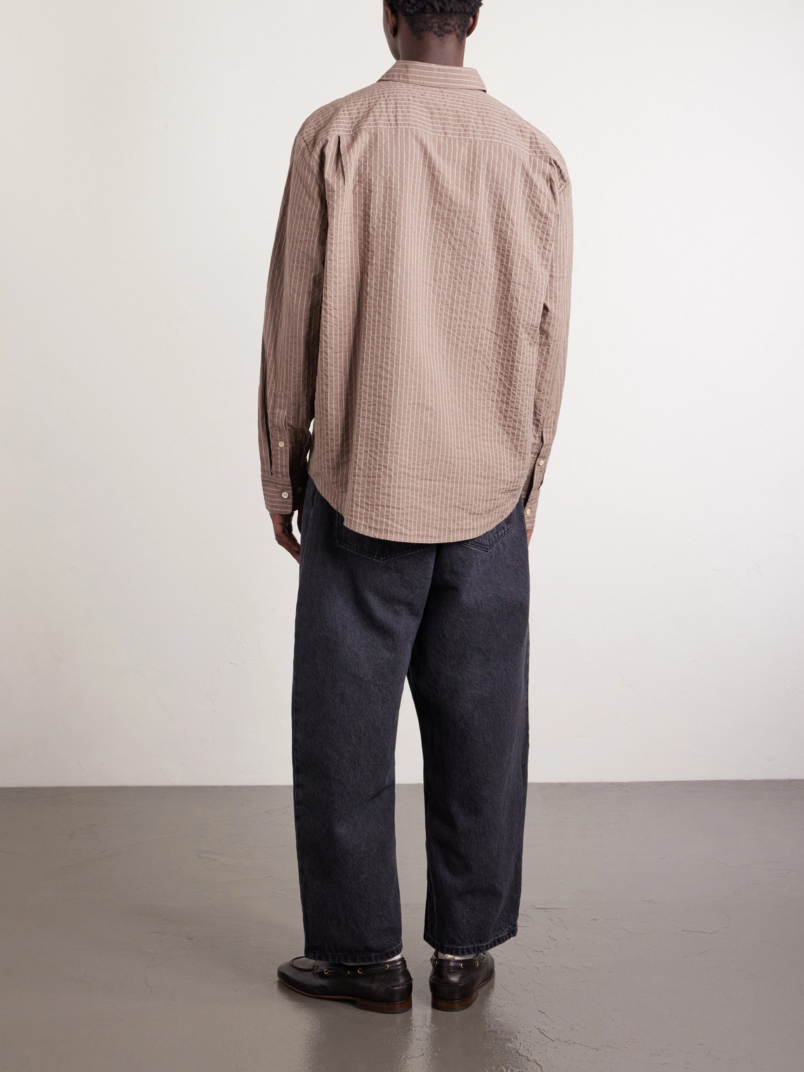 Fulvio Striped Cotton Seersucker Shirt