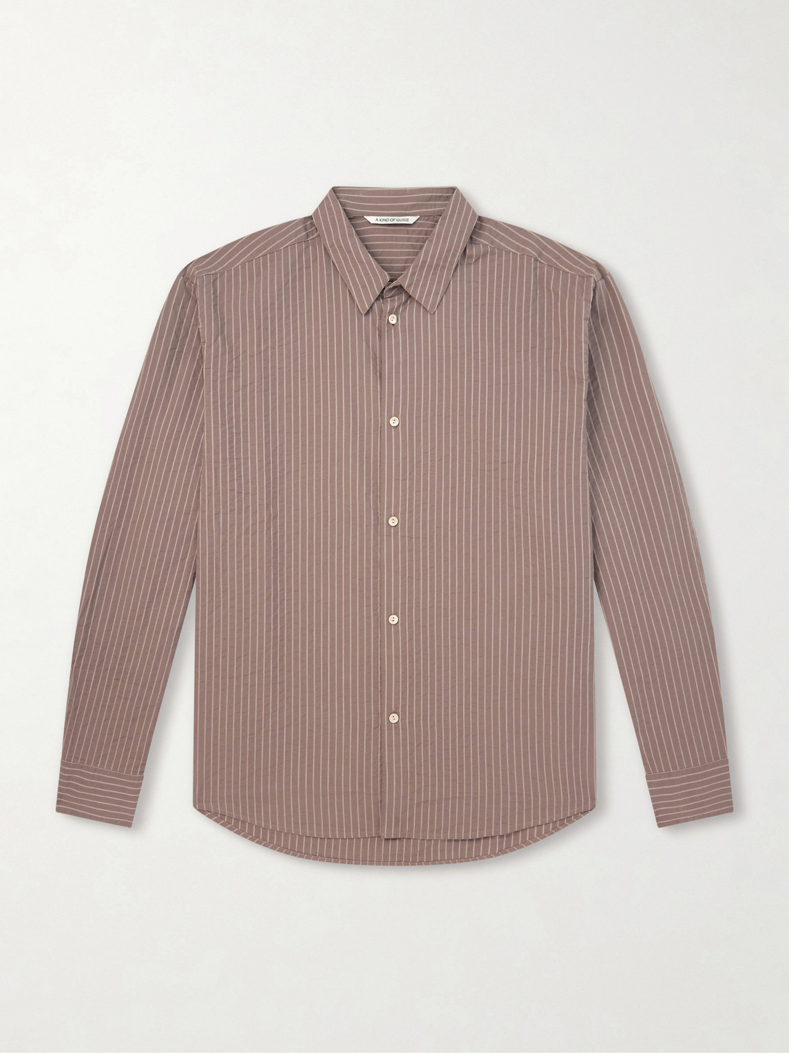 Fulvio Striped Cotton Seersucker Shirt