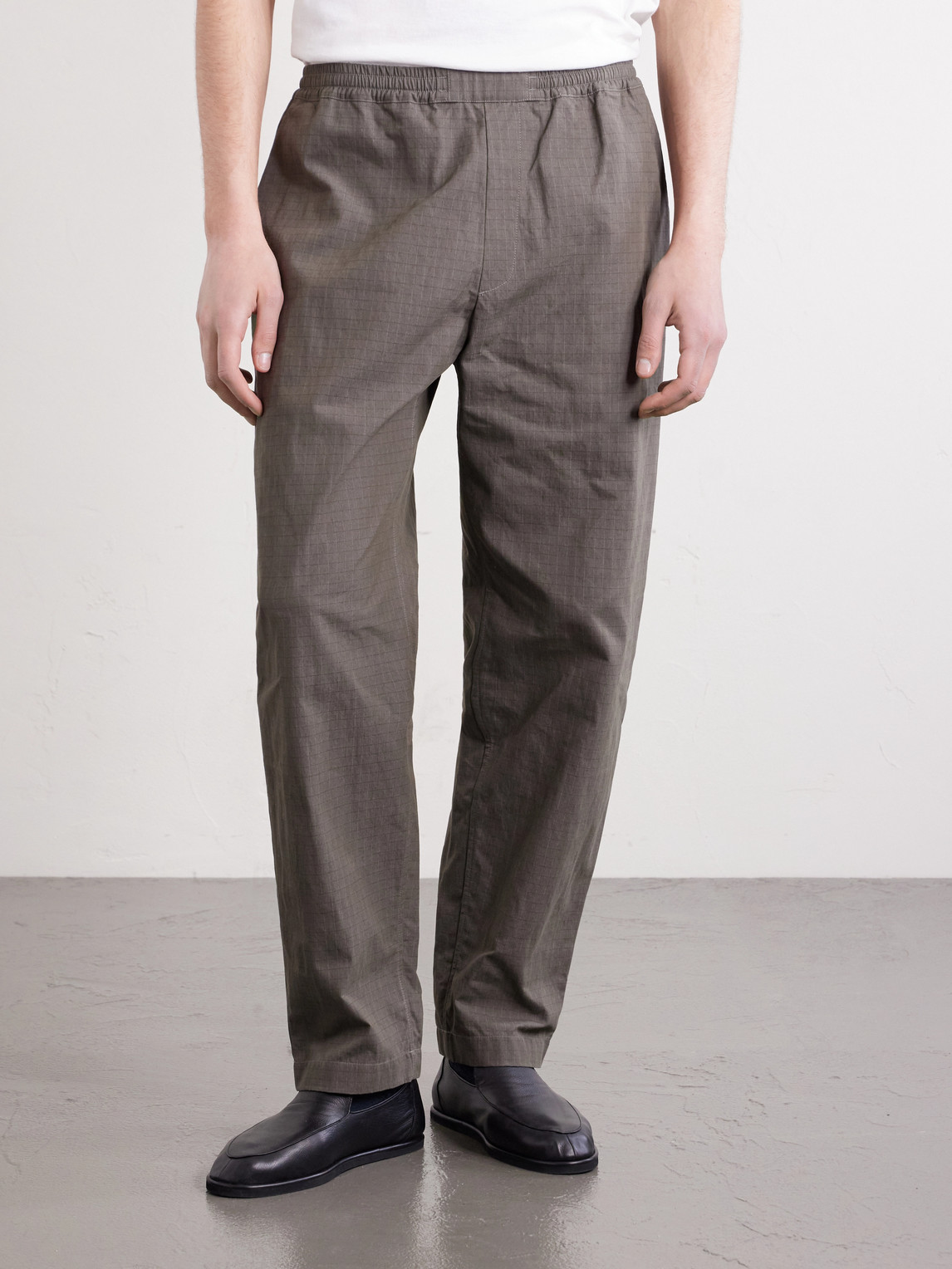Banasa Straight-Leg Cotton-Blend Trousers