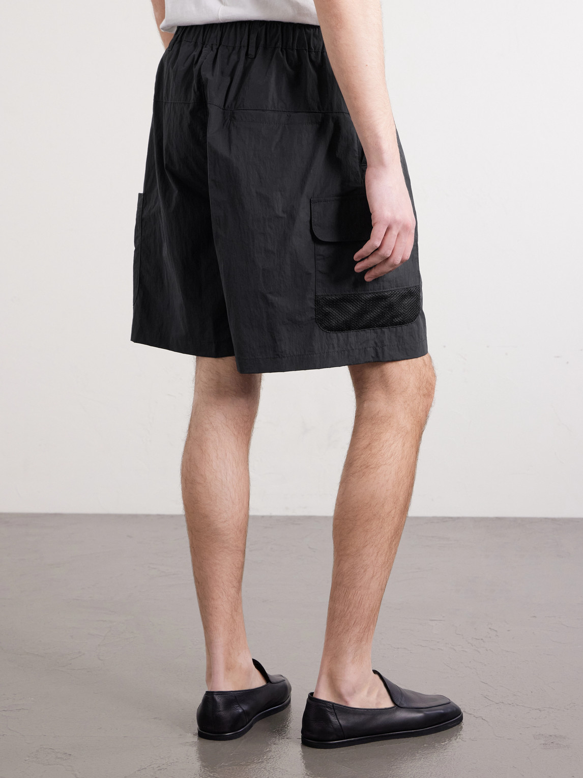 A Kind Of Guise - Quito Straight-leg Shell Drawstring Shorts - Men - Black - M 