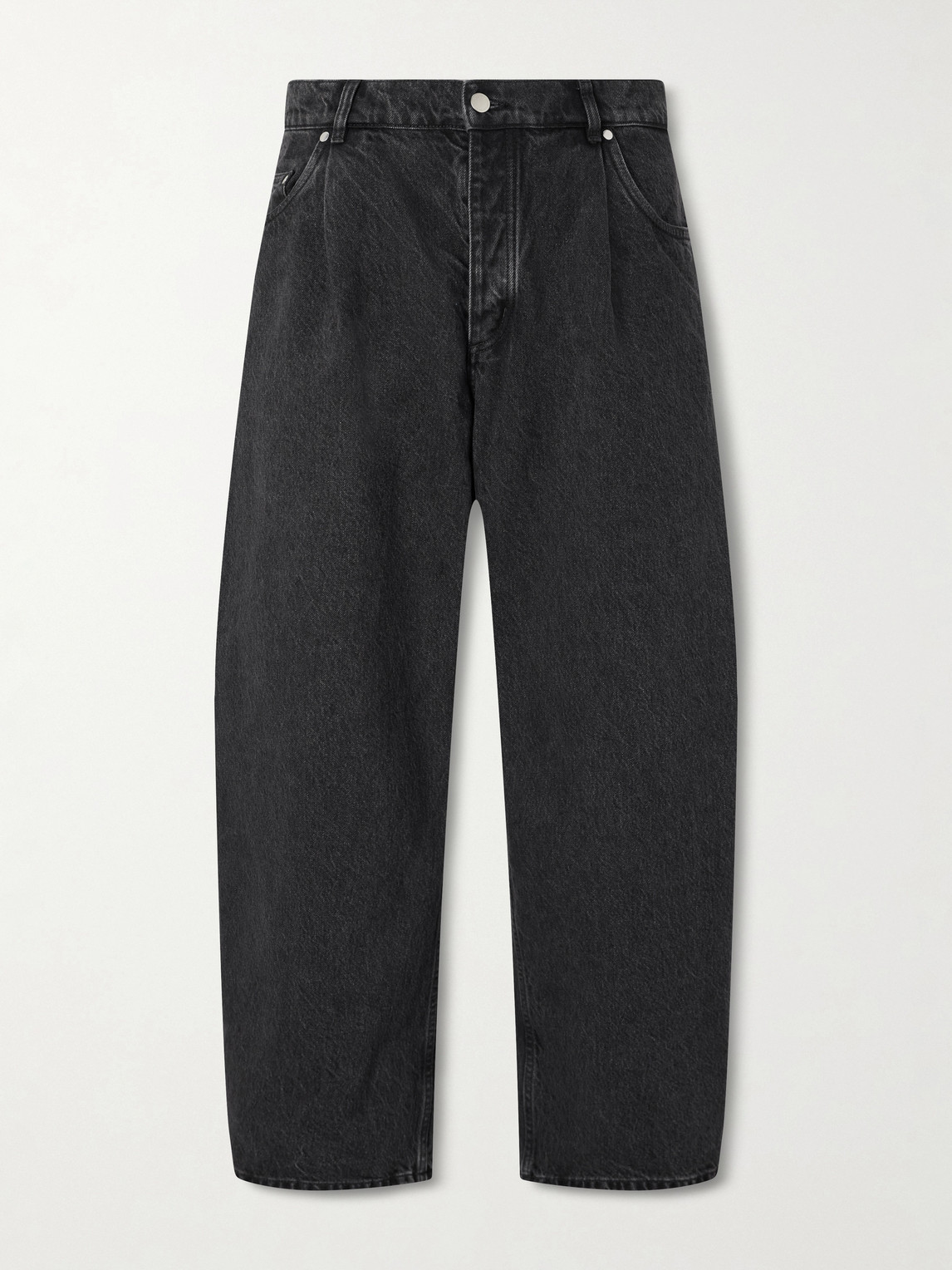 A Kind Of Guise Straight-Leg Pleated Organic Jeans UK/US 30