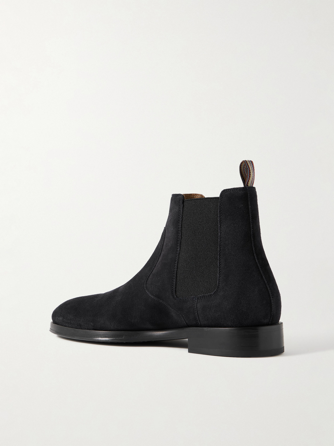 Paul Smith Lawson Suede Chelsea Boots In Blue