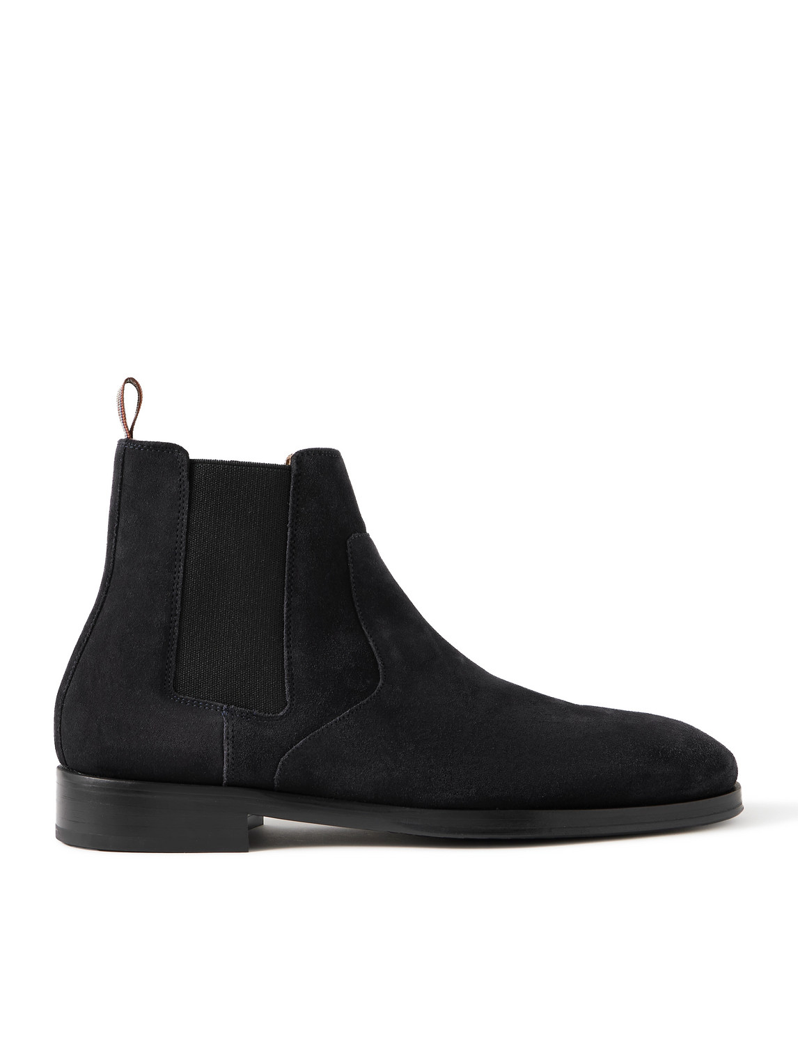 Paul Smith Lawson Suede Chelsea Boots In Blue