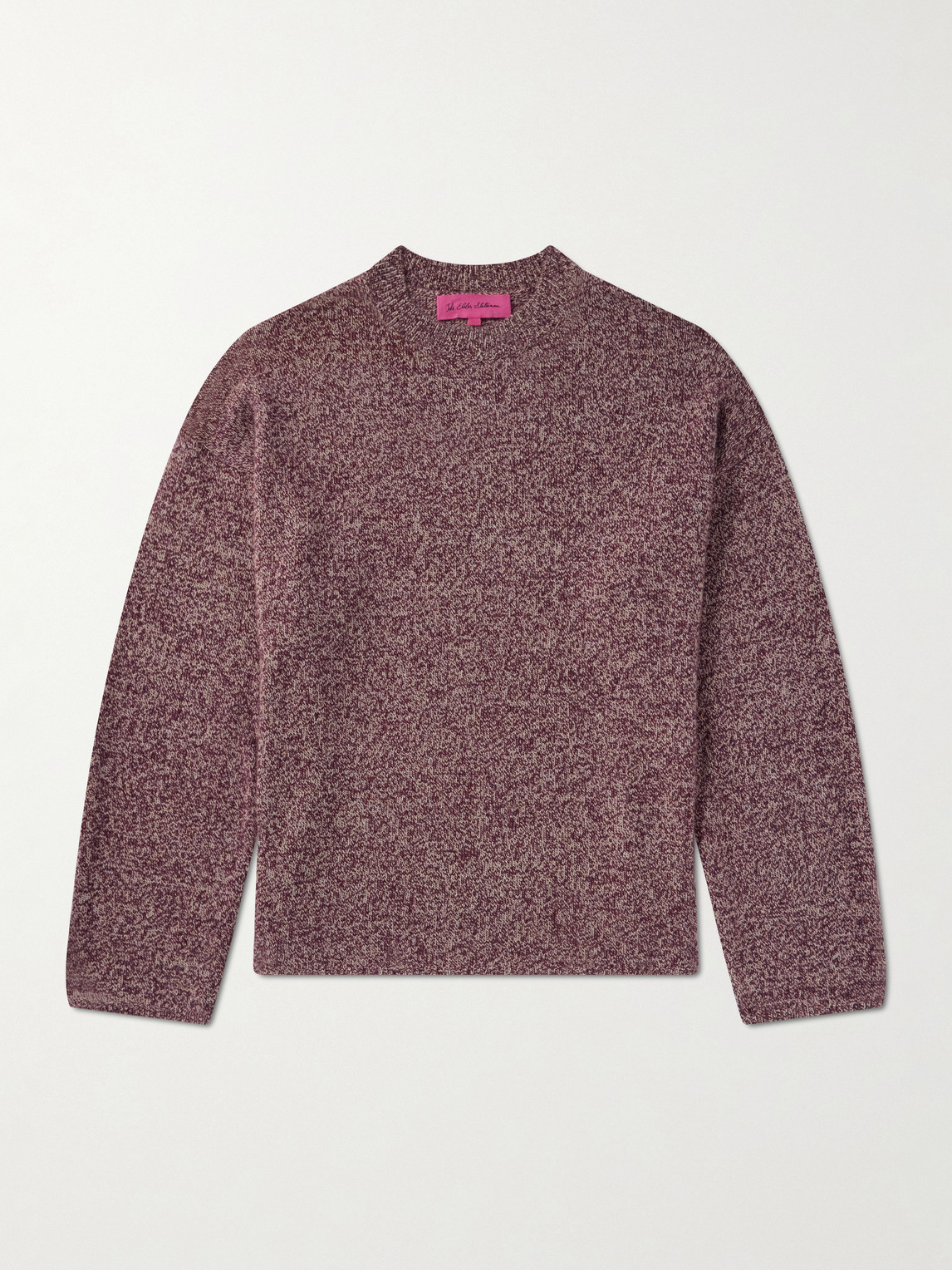 The Elder Statesman Dume Marl Cashmere weater - Men