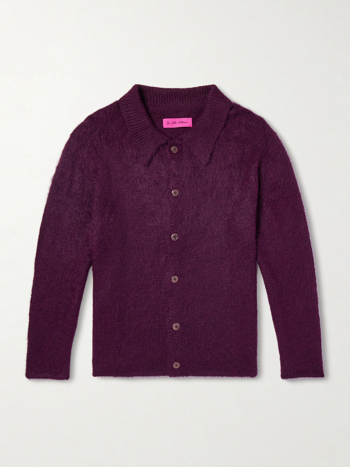 The Elder Statesman Thistle Alpaca-Blend Cardigan - Men