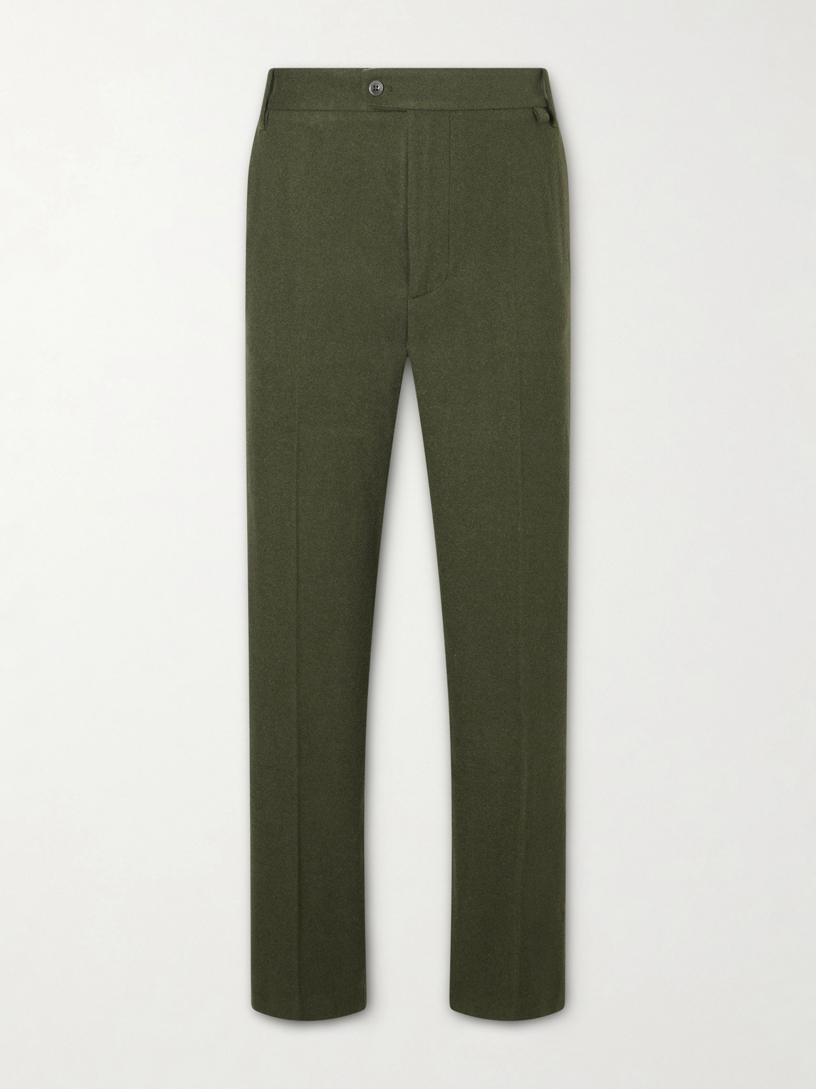 The Elder Statesman Tapered Wool, Silk and Cashmere-Blend Trousers - Men