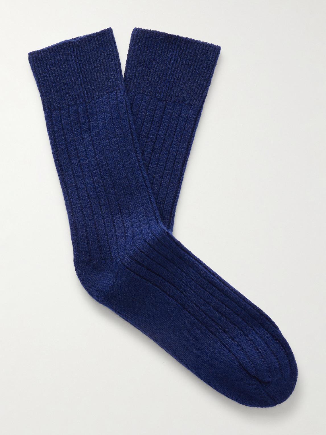The Elder Statesman Ribbed Cashmere Socks - Men
